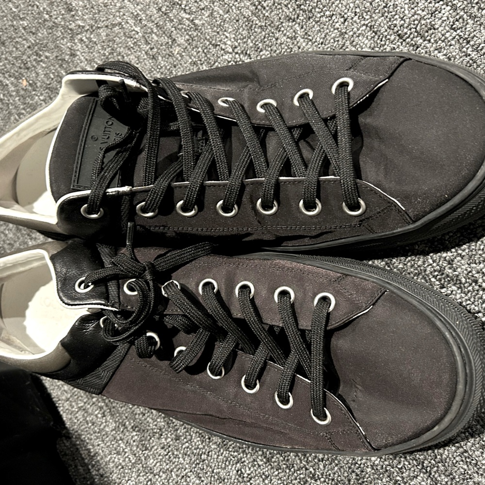Louis Vuitton Black Low top sneakers US Men Size 14